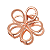 Piranha Proart Rose Gold Flor Pdc50bb - Imagem 3