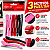 Clips Para Cabelo Vertix Em Aço e Plástico 99mm Com 6 Unidades Cód.: 3190 - Imagem 5