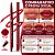 Lápis Retrátil Labial Ruby Kisses Intense Lip Liner Red Wine Ral13bb - Imagem 4