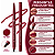Lápis Retrátil Labial Ruby Kisses Intense Lip Liner Red Wine Ral13bb - Imagem 7