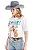 T-SHIRT MAXI BLUE BARN ZENZ WESTERN - Imagem 1