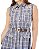 VESTIDO MIDI XADREZ LASSO ZENZ WESTERN - Imagem 1