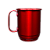 Caneca de alumínio lisa para Transfer/Silk/DTF, outros - 500ml (Economic) - Imagem 17