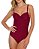 Body Glam Plié Bordeaux - Imagem 1