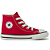 BOTA ALL STAR CHUCK TAYLOR INFANTIL CK00030004 VERMELHO - Imagem 1