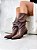 Bota Kaia Couro Western Slouch Lohaz Café - Imagem 3