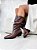 Bota Kaia Couro Western Slouch Lohaz Café - Imagem 2