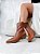 Bota Asha Couro Western Lohaz Caramelo - Imagem 3