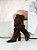 Bota Giulia Slouch Lohaz Marrom - Imagem 4