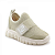 TENIS NOVOPE DE VELCRO MENINA OFF WHITE - Imagem 3