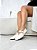 Bella - Sapatilha Feminina Boneca Tresse Tira com Fivela Off White - Imagem 5