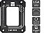 Moldura Para Socket Intel LGA 1851, Thermalright, Intel 15ª até 16ª, TR-BCF-1851-BK - Imagem 2