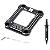 Moldura Para Socket Intel LGA 1700, Thermalright, Intel 12ª até 14ª, TR-BCF-1700-BK - Imagem 1