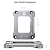 Moldura Para Socket Intel LGA 1700, Thermalright, Intel 12ª até 14ª, TR-BCF-1700-GY - Imagem 3