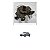 Montante  Gm Astra 2.0 Lado Esquerdo 1997/ 93275940 - Imagem 1