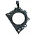 Flange Retentor Virabrequim Volkswagen Gol G3 1999 a 2006 - Imagem 3