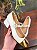 SAPATO MARY JANE LUIZA BARCELOS OURO/OFF WHITE - Imagem 1