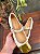 SAPATO MARY JANE LUIZA BARCELOS OURO/OFF WHITE - Imagem 4