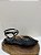 CHANEL FLAT TABITA PRETO COM STRASS - Imagem 1