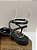 CHANEL FLAT TABITA PRETO COM STRASS - Imagem 2