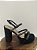 SANDALIA PLATAFORMA COM STRASS PRETO - Imagem 4