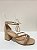 SANDALIA STRASS OURO TABITA - Imagem 1