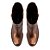 BOTA LUIZA BARCELOS METAL LEATHER BROWN - Imagem 3