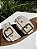 FLAT OFFLINE TIRAS COM FIVELAS OFF WHITE - Imagem 3