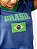 Baby Look Brasil Classic I Feminina Azul - Imagem 4