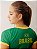 Baby Look Brasil Classic I Feminina Verde - Imagem 3