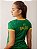 Baby Look Brasil Classic I Feminina Verde - Imagem 4