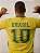 Camisa Brasil Torcedor I Masculina Amarela - Imagem 3
