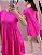 Vestido em malha viscolaycra cor de rosa - Imagem 1