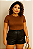 Blusa Canelado com  manga - Imagem 2