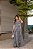Vestido longo listrado - Imagem 1