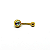 Banana Bell Gold 1 Pedra Furta-Cor (G) - Imagem 1