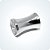 Alargador Aço Plug Vidro Com Strass. (Unid.) - Imagem 3