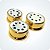 Alargador Aço Rosca DOURADO ESTRELAS. (Unid.) - Imagem 1
