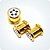 Alargador Aço Rosca DOURADO ESTRELAS. (Unid.) - Imagem 4