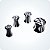Alargador Acrílico PLUG Zebra. (Unid.) - Imagem 6