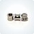 Alargador Aço PLUG c/ STRASS. (Unid.) - Imagem 2