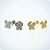 MINI BARBELL BORBOLETA PEDRAS (Unid.) - Imagem 1