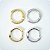 ARGOLA CLICK CRAVEJADA COM PEDRAS 8mm (Unid.) - Imagem 2