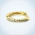 ARGOLA CLICK CRAVEJADA COM PEDRAS 8mm (Unid.) - Imagem 8