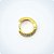 ARGOLA CLICK CRAVEJADA DUPLA COM PEDRAS (Unid.) - Imagem 5