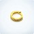 ARGOLA CLICK CRAVEJADA COM PEDRAS (Unid.) - Imagem 1