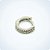 ARGOLA CLICK CRAVEJADA COM PEDRAS (Unid.) - Imagem 2