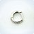 ARGOLA CLICK CRAVEJADA COM PEDRAS (Unid.) - Imagem 4