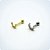 MINI BARBELL - LUA COM STRASS. (Unid.) - Imagem 1