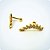 MINI BARBELL - DECORADO COM STRASS. (Unid.) - Imagem 3